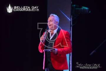 Lorena Aguilera se alza en Telde con el título de Belleza Gay Canarias 2018 (Foto Francisco Javier Santana)